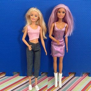 💜Barbie Dolls selling together